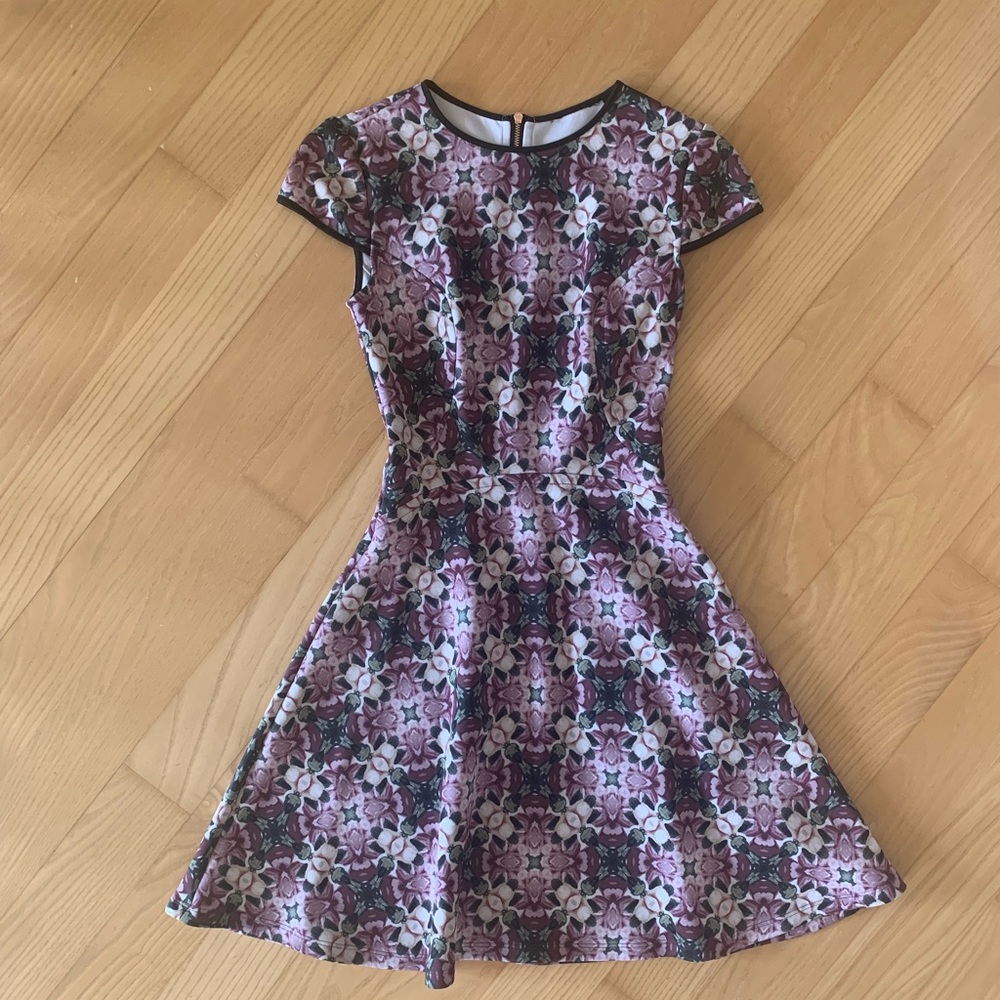 Ted Baker Floral Short Sleeve Dress